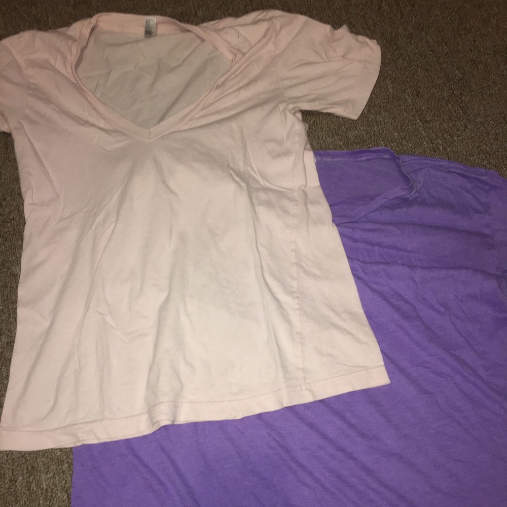 Set of American Apparel T shirts